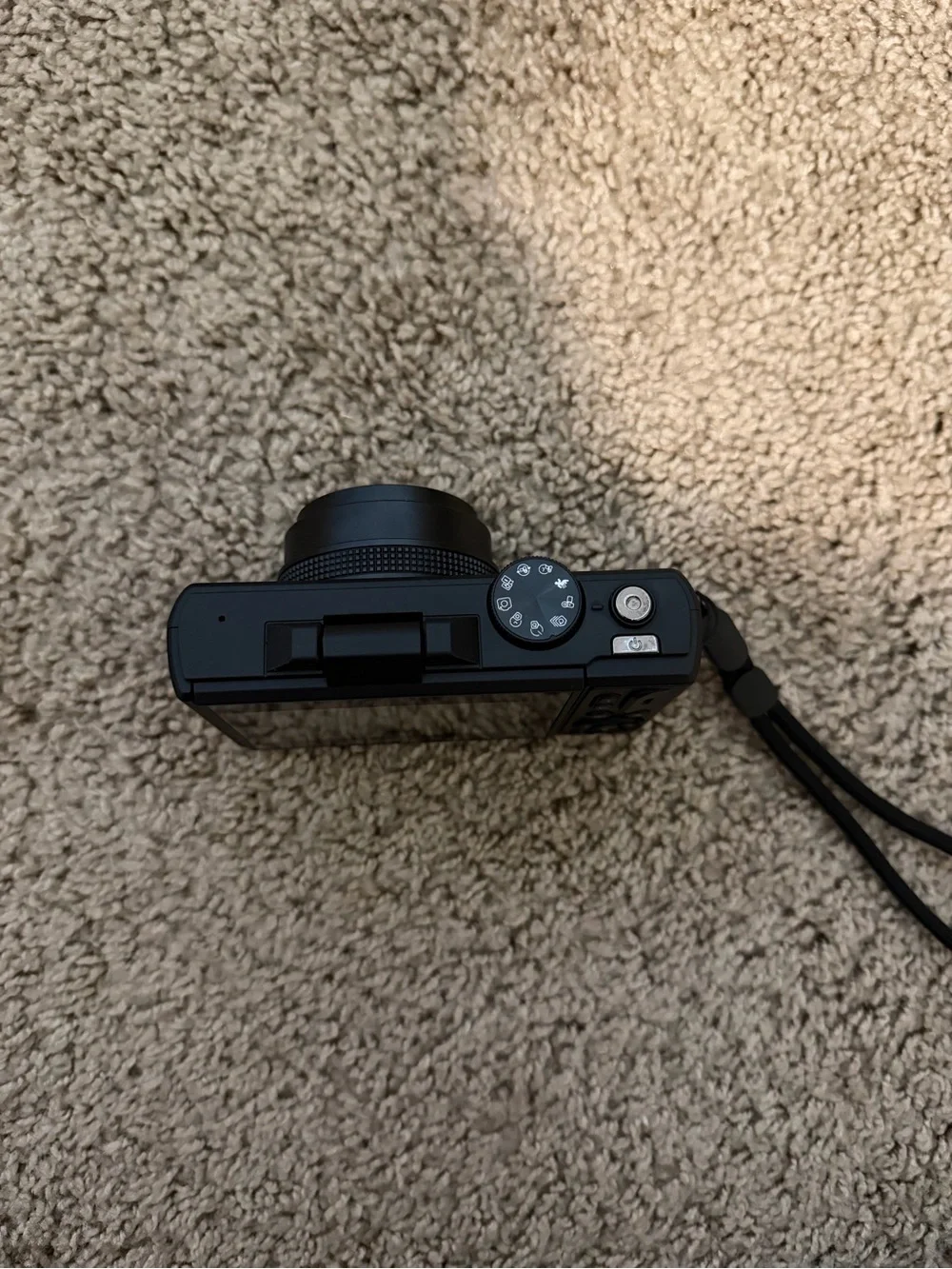 Compact 4K Digital Camera in Black - 64MP